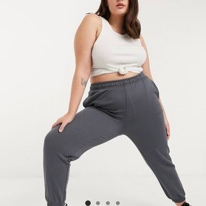 ASOS Curve Slate Sweats